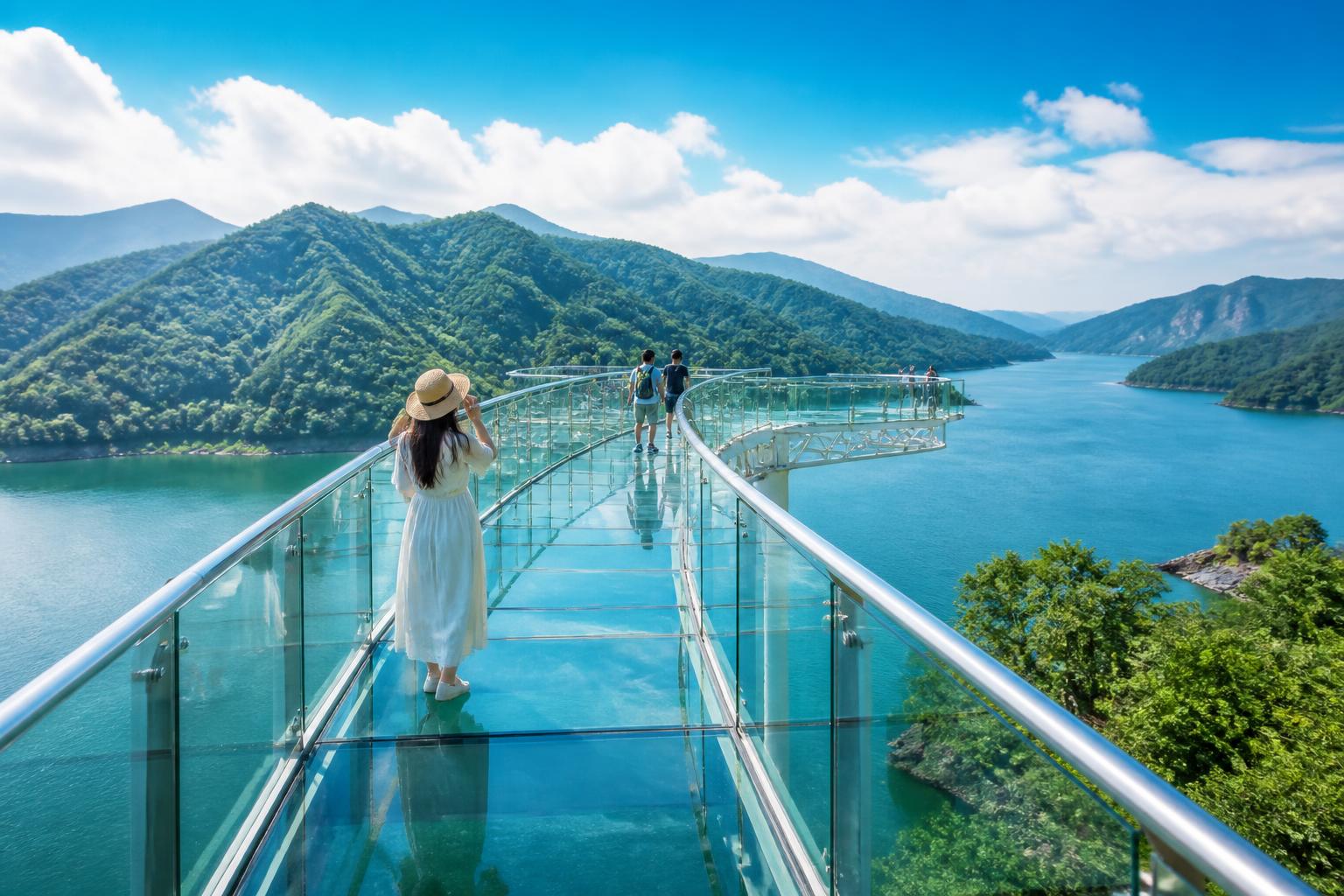 6D KOREA MUSLIM + SKY GLASS BRIDGE